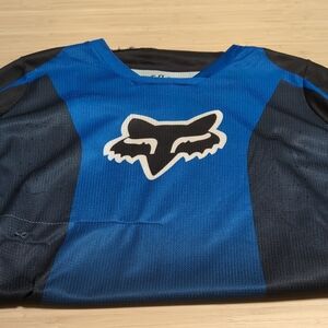 Fox 180 Blue and Black Jersey